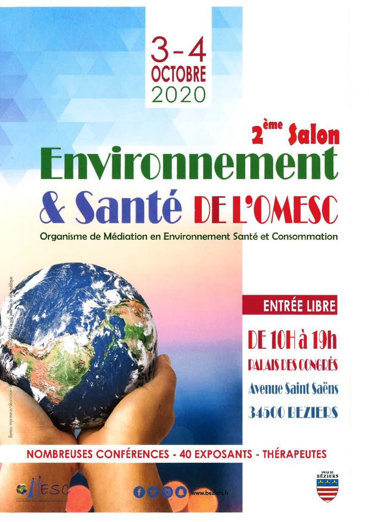 affiche salon environnement santé